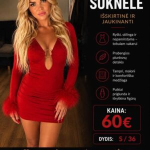 Raudona Suknele